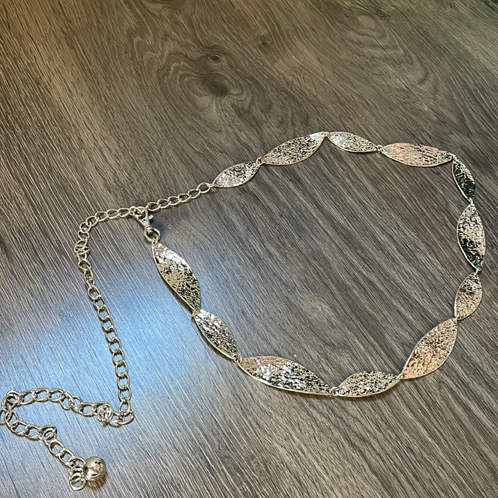 Belly Chain Metal Belt Silver festival